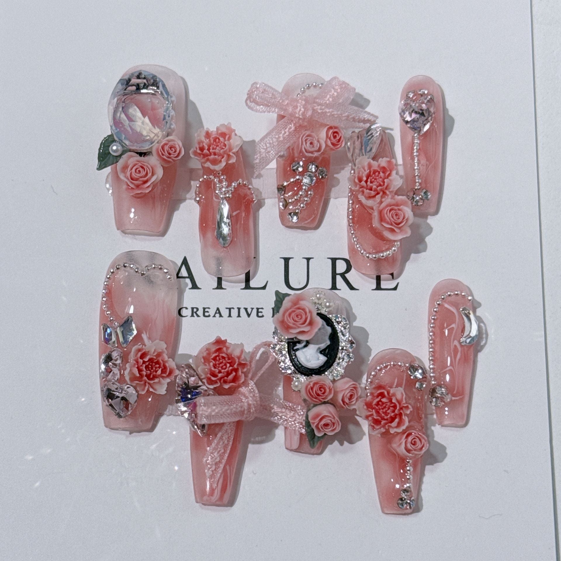 Press-on Nails (over 50$ with free shipping)
